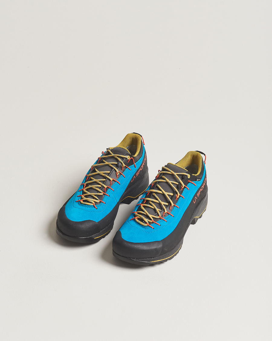 Homme | La Sportiva TX4 Evo GTX Hiking Shoes Tropic Blue/Bamboo | La Sportiva | TX4 Evo GTX Hiking Shoes Tropic Blue/Bamboo