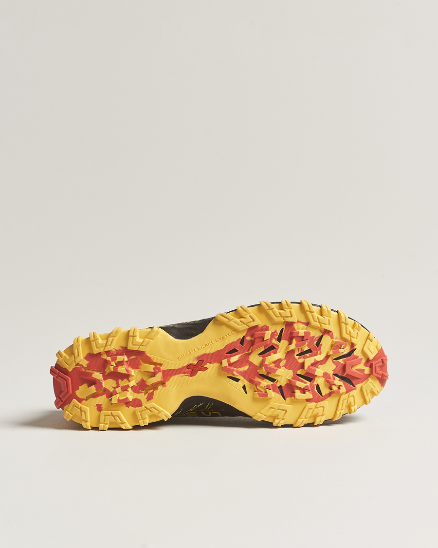 Homme | La Sportiva Bushido III Trail Running Sneakers Black/Yellow | La Sportiva | Bushido III Trail Running Sneakers Black/Yellow