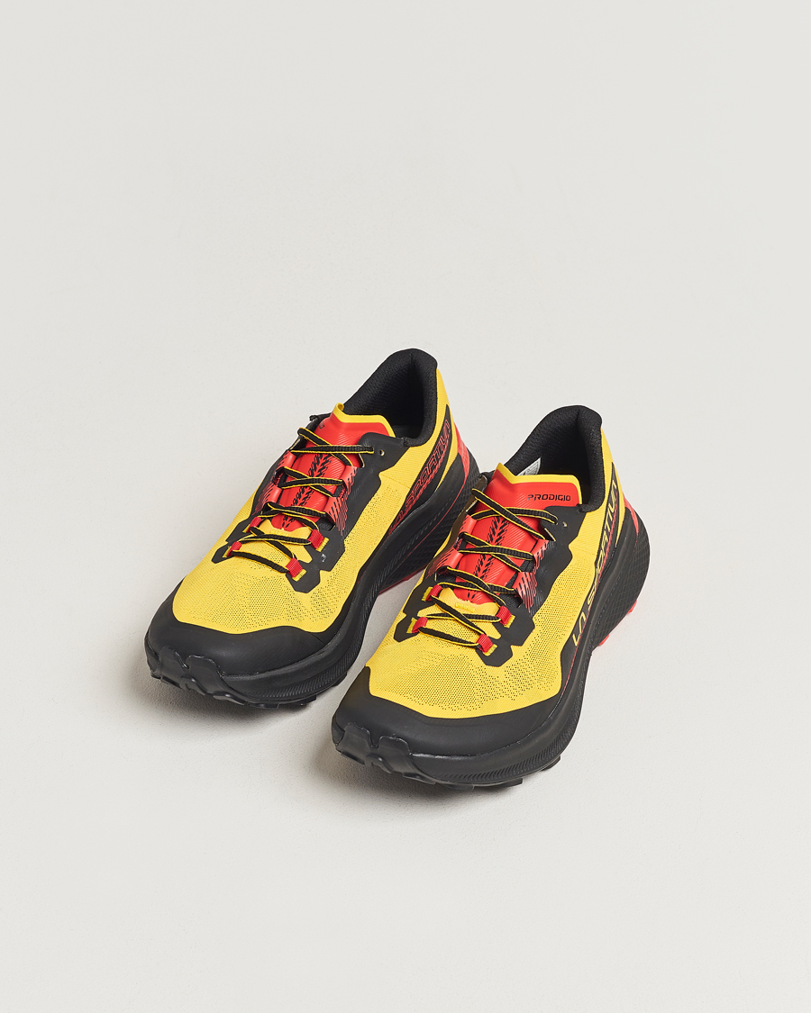 Homme | Baskets Noires | La Sportiva | Prodigio Ultra Running Shoes Yellow/Black
