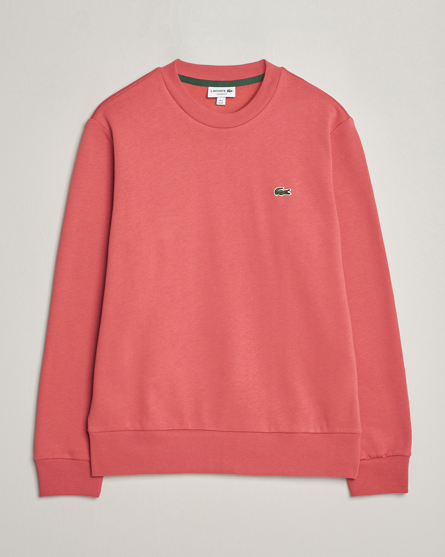 Homme | Pulls Et Tricots | Lacoste | Crew Neck Sweatshirt Sierra Red