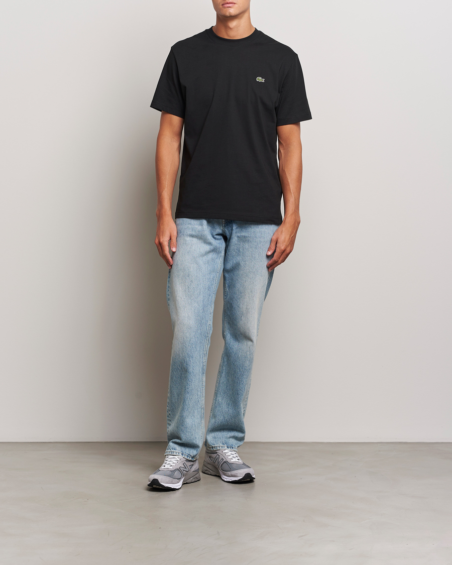 Homme | T-shirts | Lacoste | Crew Neck T-Shirt Black