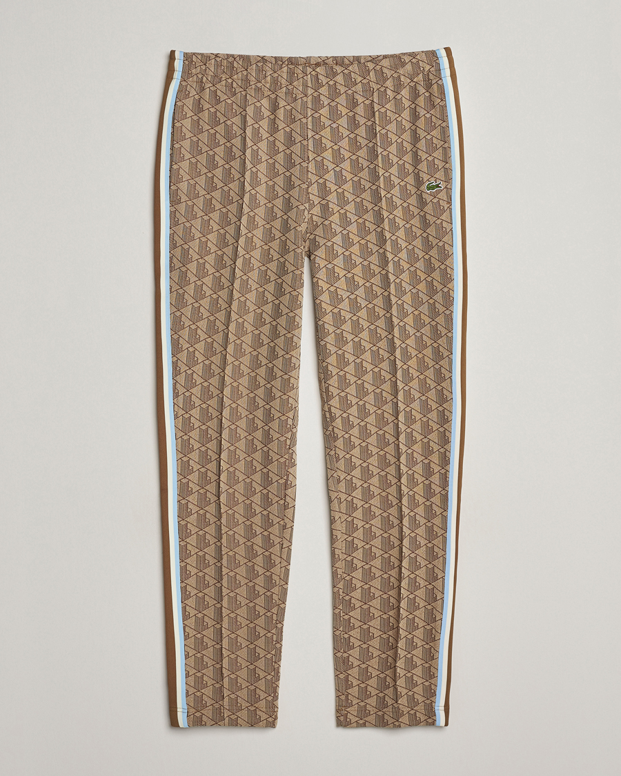Homme | Pantalons | Lacoste | Monogram Tracksuit Pants Croissant/Cookie