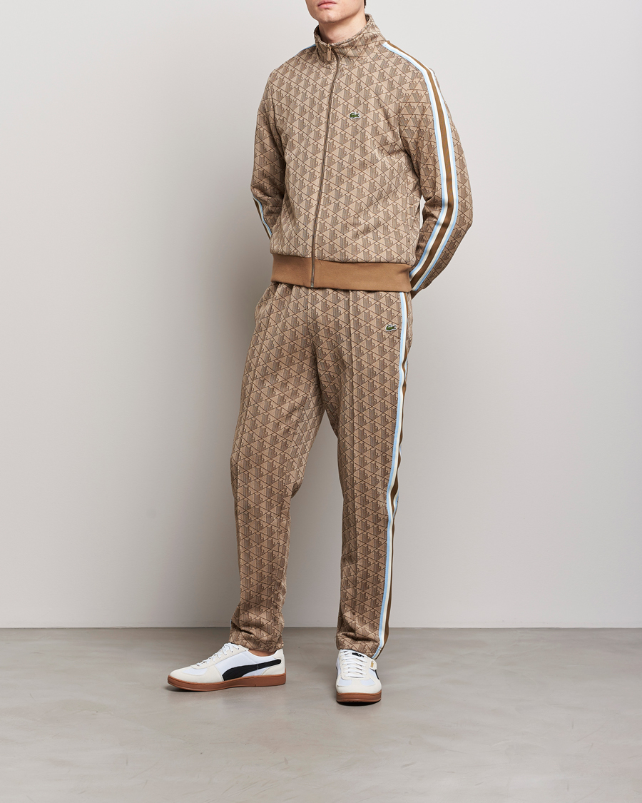Homme | Pantalons | Lacoste | Monogram Tracksuit Pants Croissant/Cookie