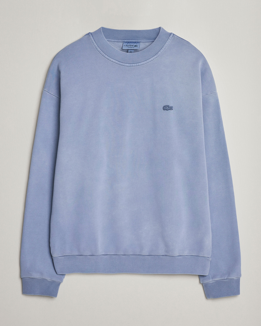 Homme | Pulls Et Tricots | Lacoste | Natural Dyed Crew Neck Sweatshirt Stonewash