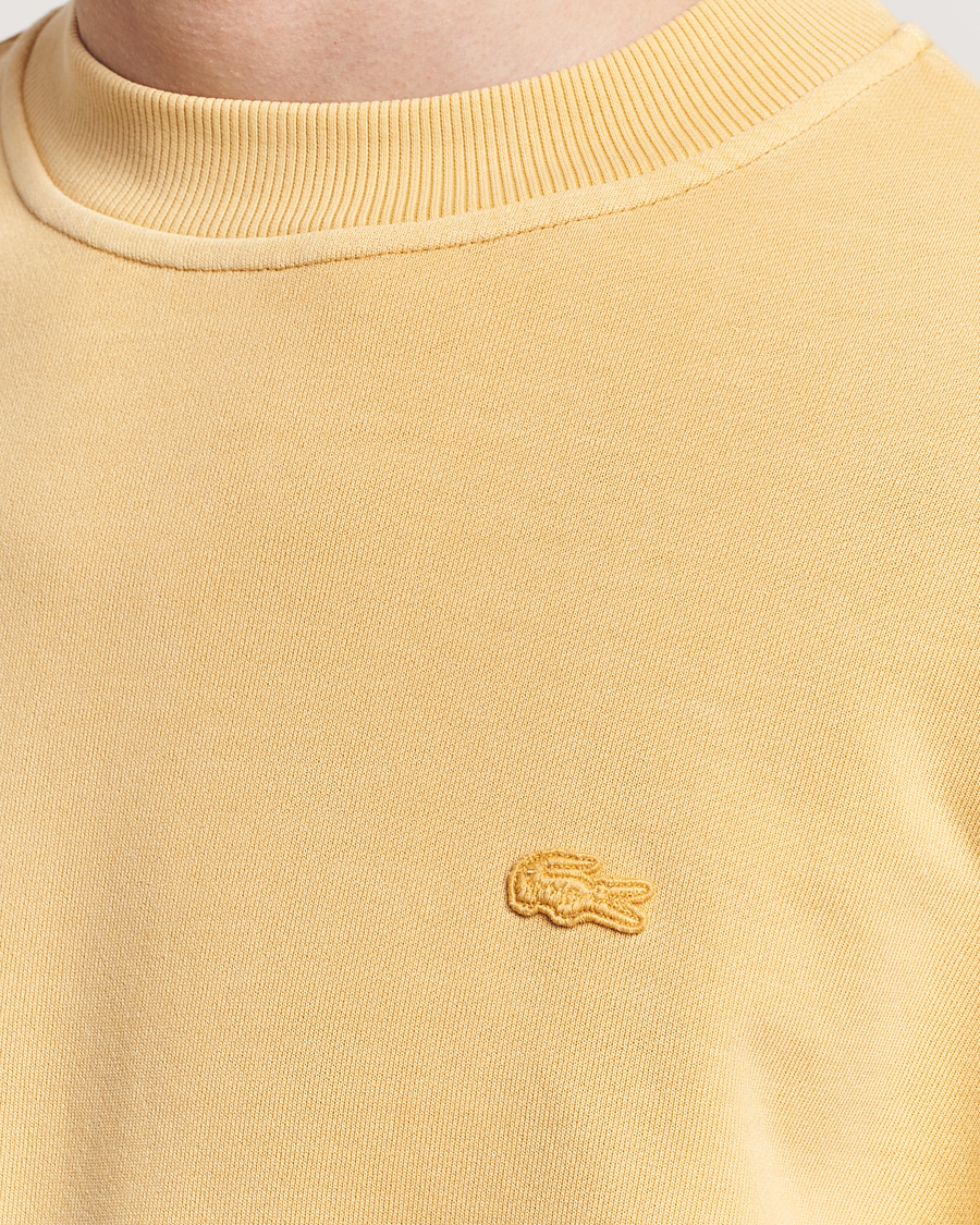 Homme | Pulls Et Tricots | Lacoste | Natural Dyed Crew Neck Sweatshirt Golden Haze