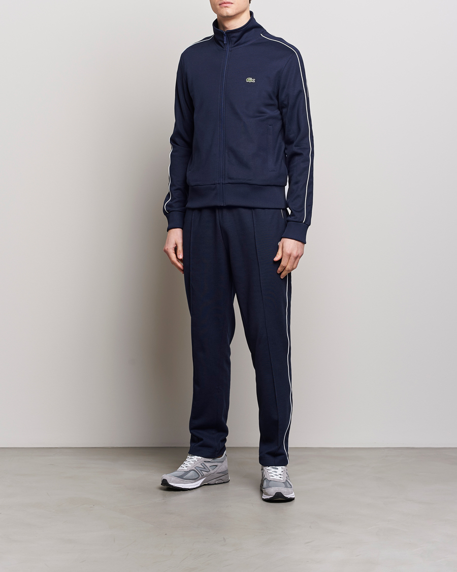 Homme | Pulls Et Tricots | Lacoste | Paris Track Jacket Navy