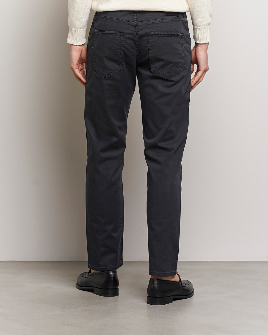 Homme | Pantalons | Incotex | 5-Pocket Cotton/Stretch Pants Black