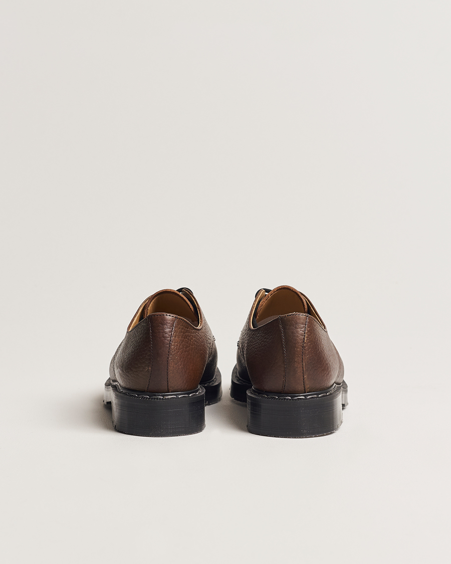 Homme | Derbies | Solovair | 3 Eye Gibson Shoe Brown Grain
