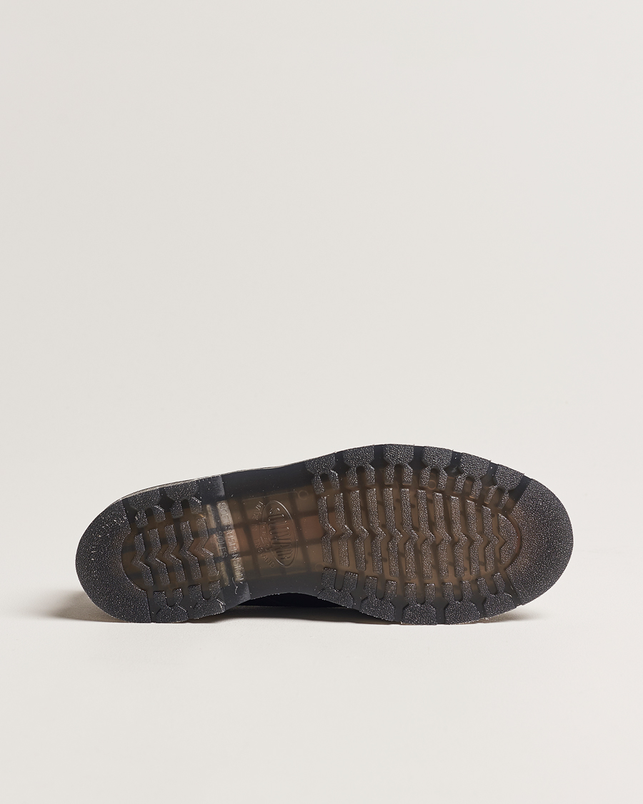 Homme | Derbies | Solovair | 3 Eye Gibson Shoe Black Grain