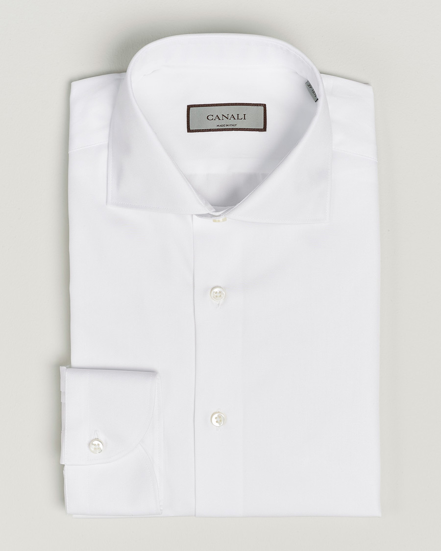  | | Canali | Slim Fit Cotton Shirt White