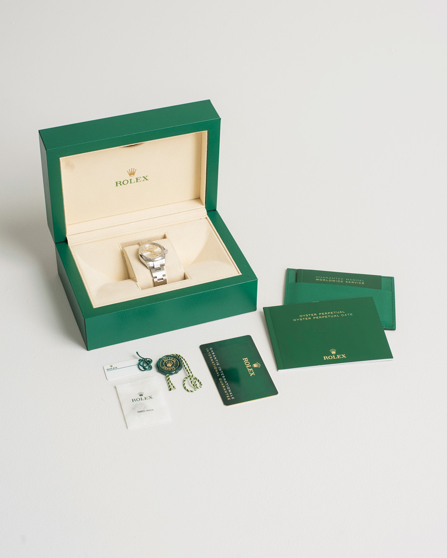 Homme | Rolex Pre-Owned Oyster Perpeptual 28 276200 Silver | Rolex Pre-Owned | Oyster Perpeptual 28 276200 Silver