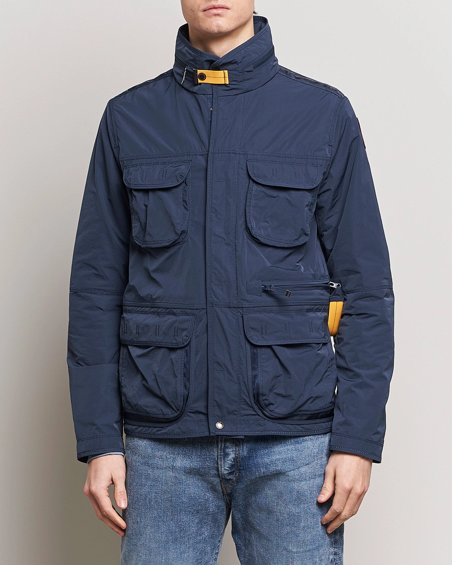 Homme | Parajumpers | Parajumpers | Desert Spring Field Jacket Blue Navy