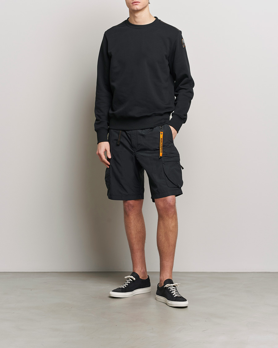 Homme | Shorts | Parajumpers | Walton Vintage Nylon Shorts Black