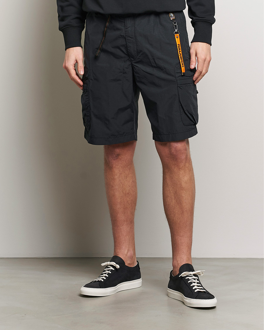 Homme | Shorts | Parajumpers | Walton Vintage Nylon Shorts Black