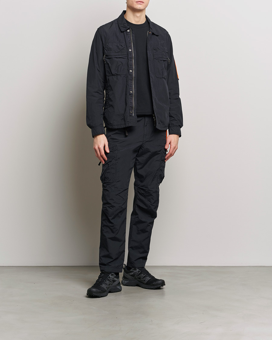 Homme | Pantalons | Parajumpers | Sheldon Vintage Nylon Pants Black