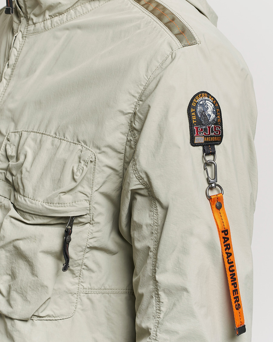 Homme | Manteaux Et Vestes | Parajumpers | Nigel Vintage Nylon Hooded Jacket Sage