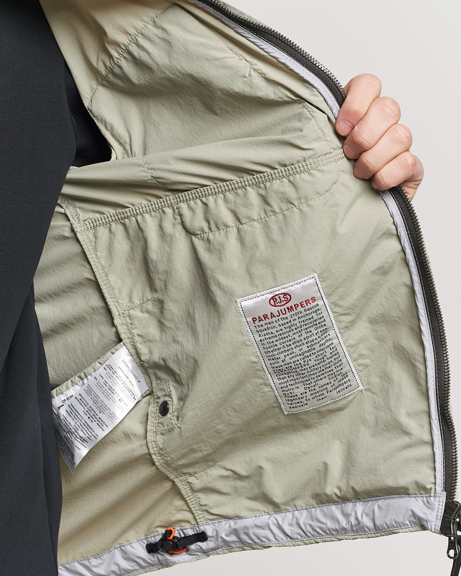 Homme | Manteaux Et Vestes | Parajumpers | Nigel Vintage Nylon Hooded Jacket Sage