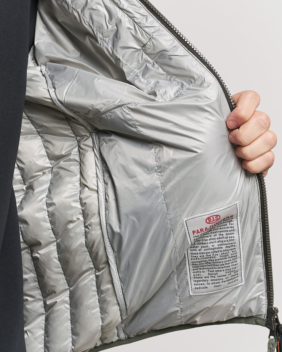 Homme | Manteaux Et Vestes | Parajumpers | Ugo Super Lightweight Jacket Thyme Green