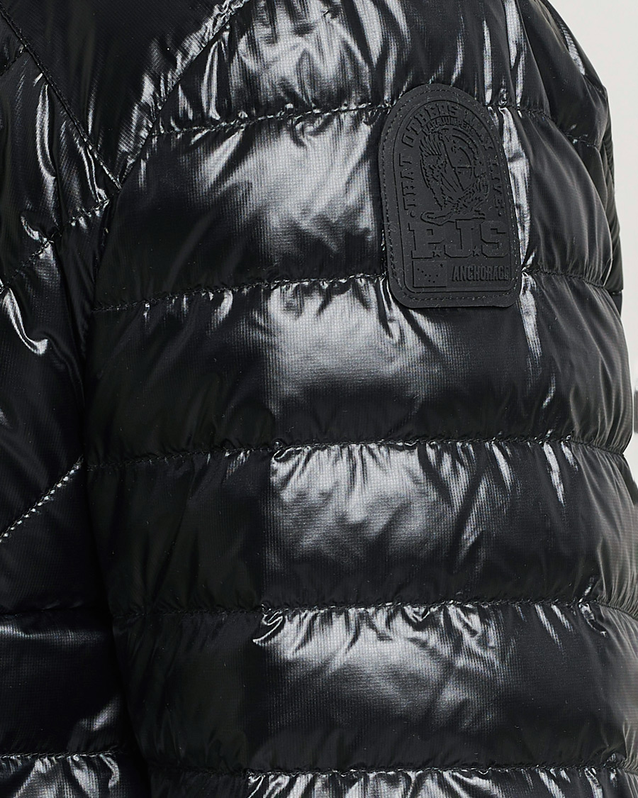 Homme | Manteaux Et Vestes | Parajumpers | Miroku Techno Puffer Hodded Jacket Black