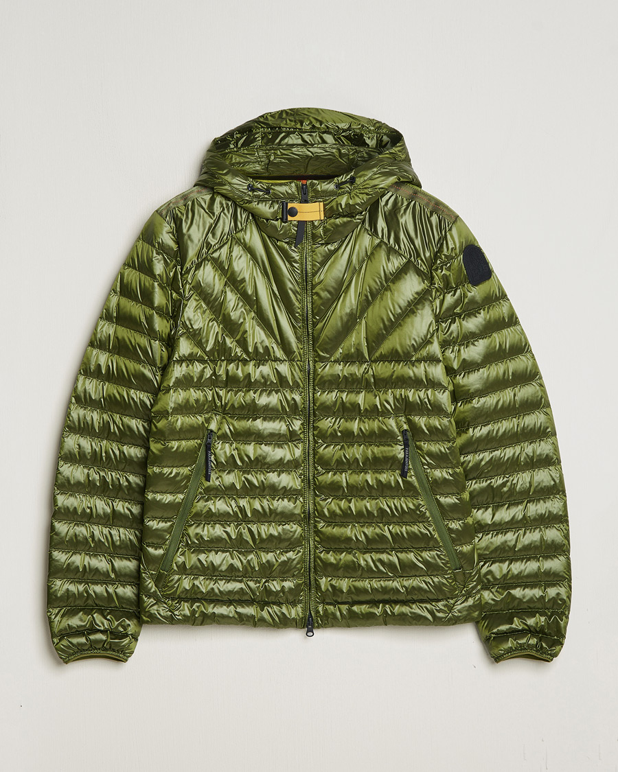 Homme | Manteaux Et Vestes | Parajumpers | Miroku Techno Puffer Hodded Jacket Citronelle