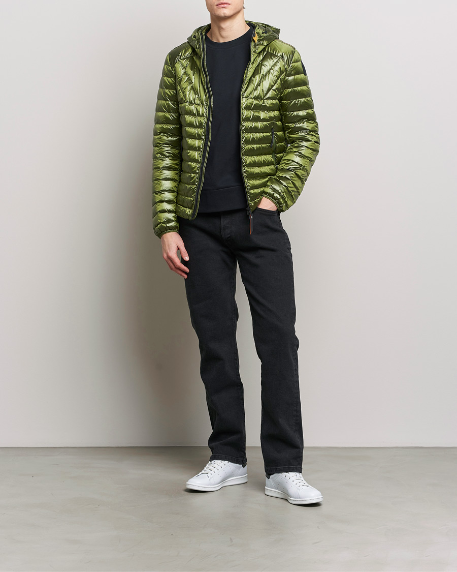 Homme | Manteaux Et Vestes | Parajumpers | Miroku Techno Puffer Hodded Jacket Citronelle