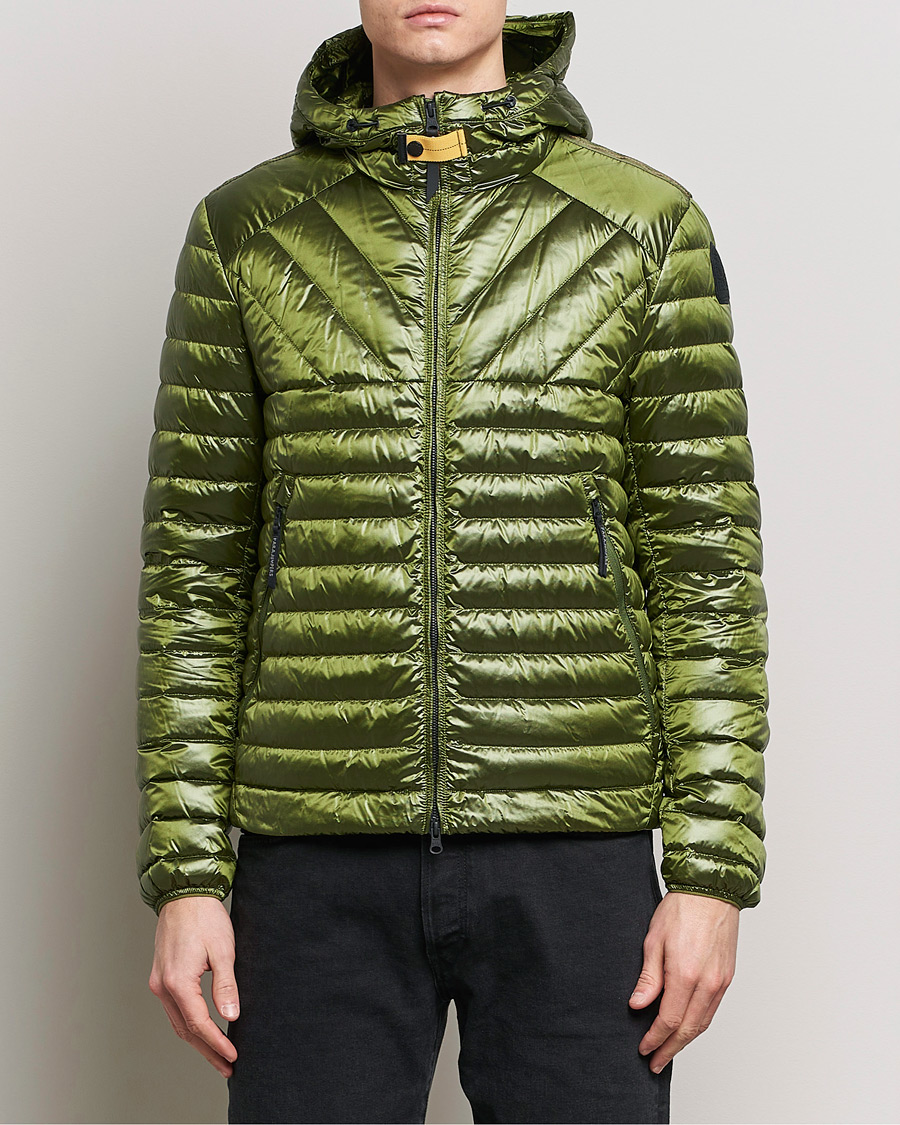 Homme | Manteaux Et Vestes | Parajumpers | Miroku Techno Puffer Hodded Jacket Citronelle