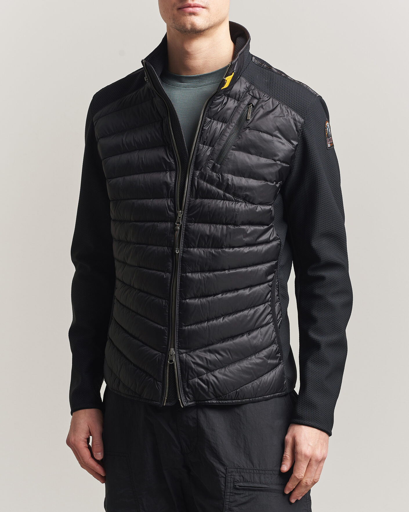Homme | Manteaux Et Vestes | Parajumpers | Jayden Mesh Hybrid Jacket Black