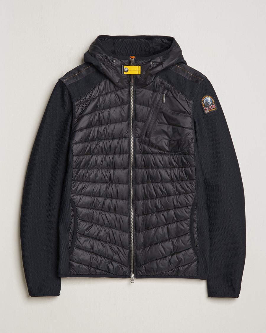 Homme | Manteaux Et Vestes | Parajumpers | Nolan Mesh Hooded Hybrid Black