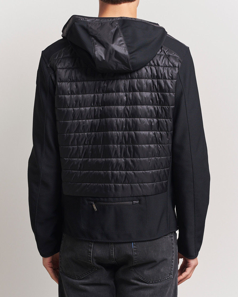 Homme | Manteaux Et Vestes | Parajumpers | Nolan Mesh Hooded Hybrid Black