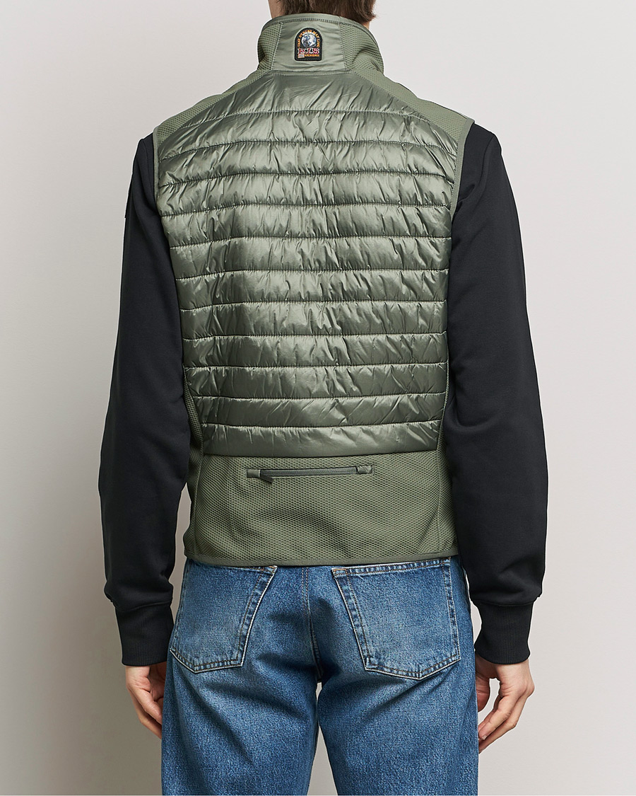 Homme | Manteaux Et Vestes | Parajumpers | Zavier Hybrid Vest Thyme Green