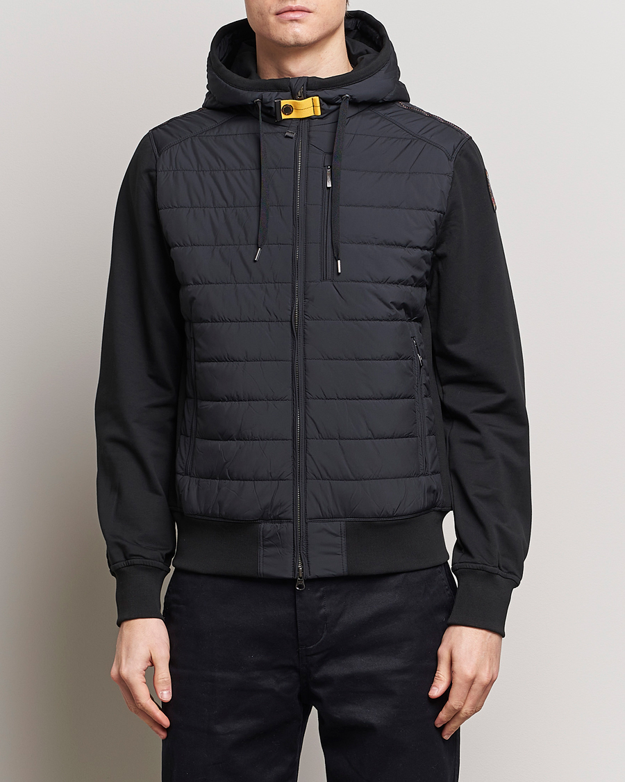 Homme | Manteaux Et Vestes | Parajumpers | Ivor Hybrid Hooded Jacket Black