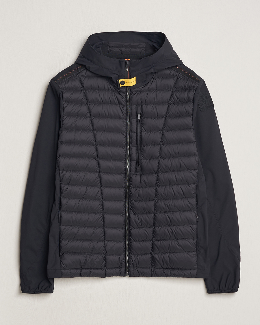 Homme | Manteaux Et Vestes | Parajumpers | Hiram Hybrid Hooded Jacket Black
