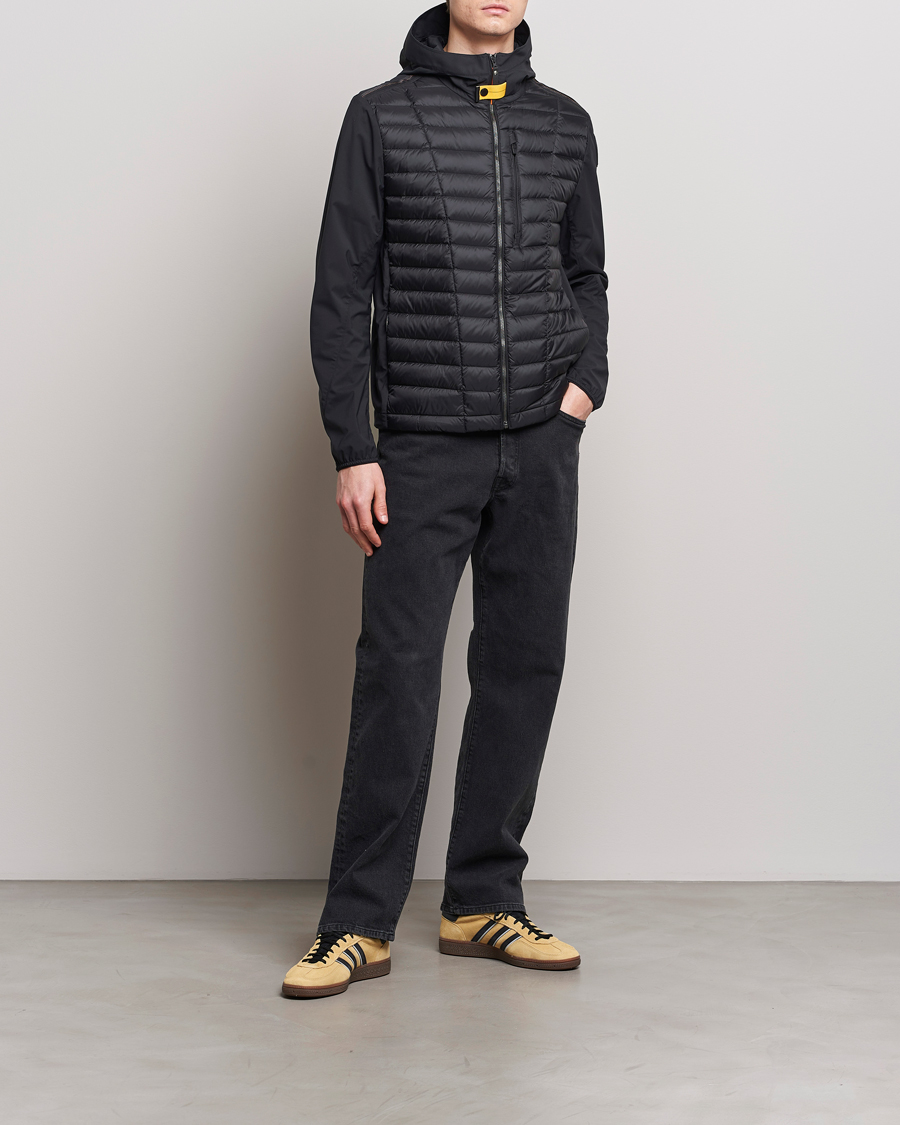 Homme | Manteaux Et Vestes | Parajumpers | Hiram Hybrid Hooded Jacket Black