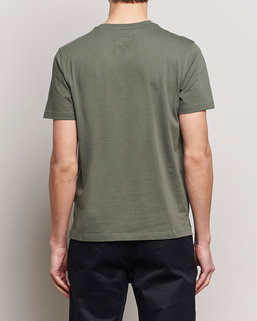 Homme | T-shirts | Parajumpers | Mojave Pocket Crew Neck T-Shirt Thyme Green
