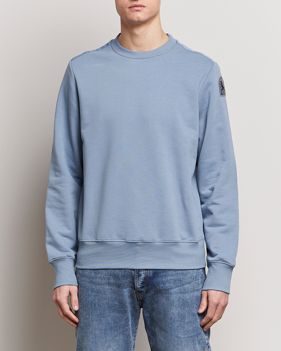 Homme | Pulls Et Tricots | Parajumpers | K2 Super Easy Crew Neck Sweatshirt Blue Stone