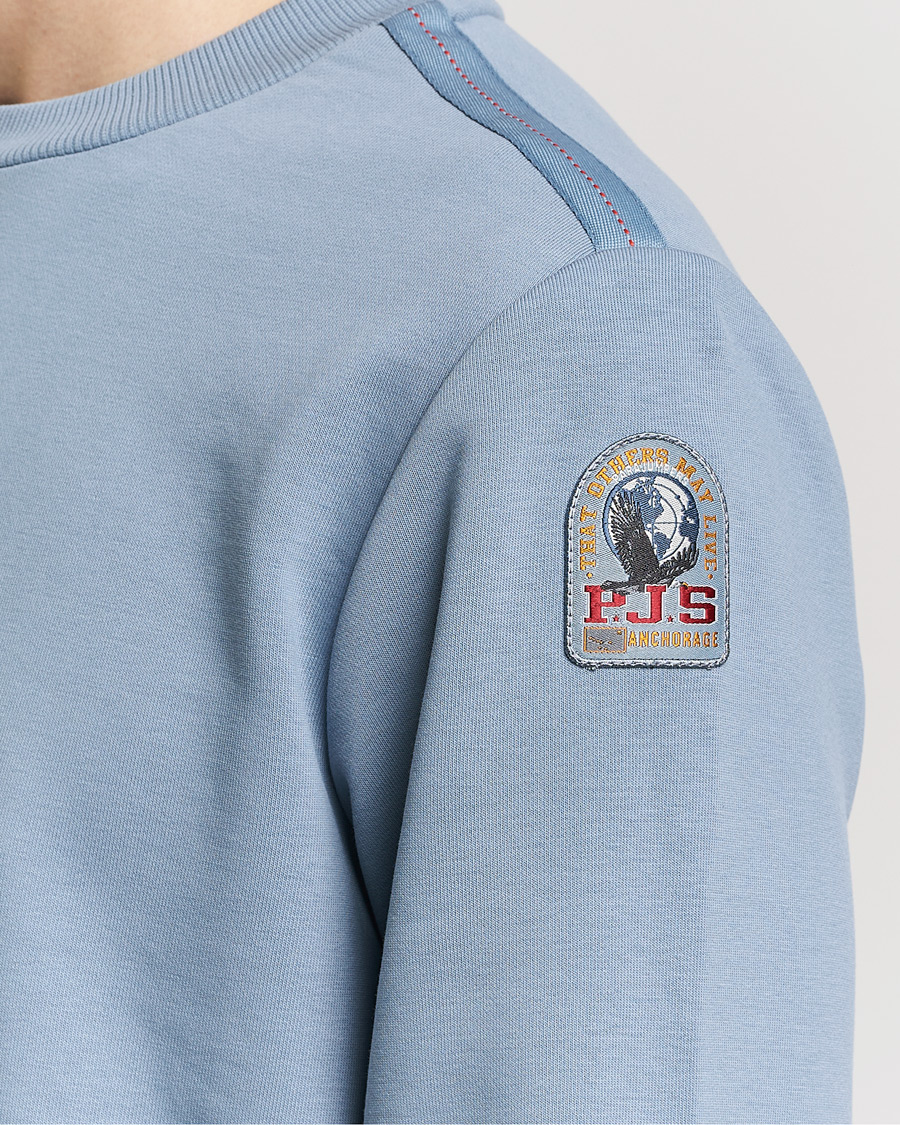 Homme | Pulls Et Tricots | Parajumpers | K2 Super Easy Crew Neck Sweatshirt Blue Stone