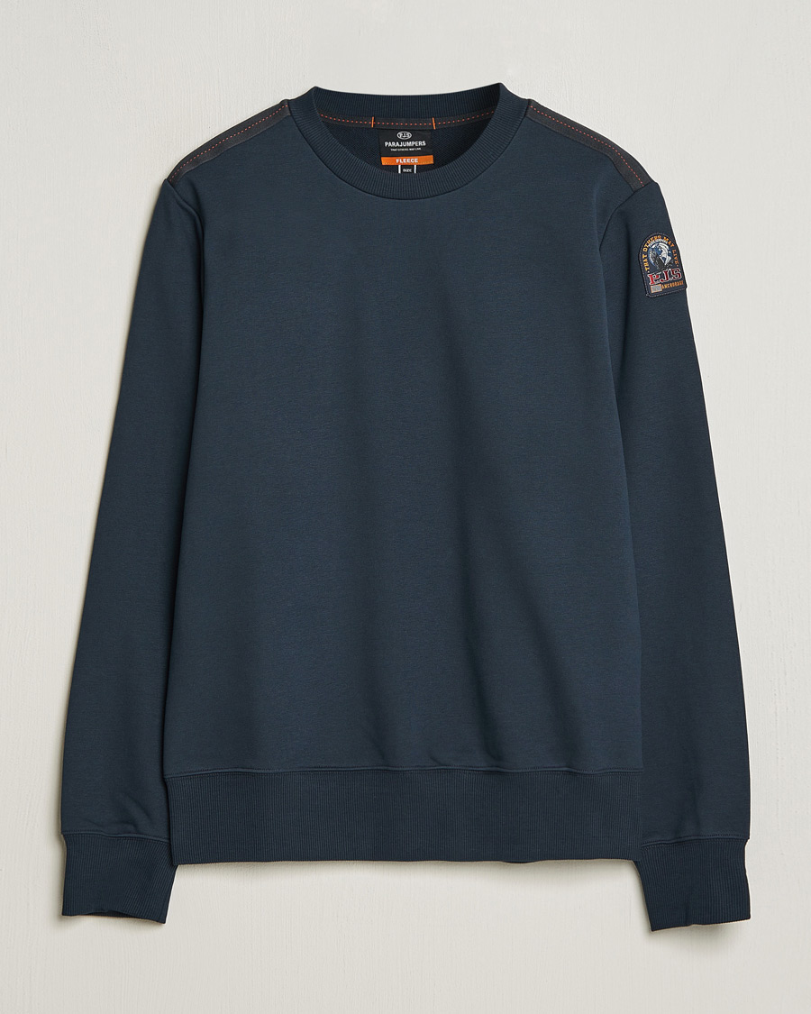 Homme | Pulls Et Tricots | Parajumpers | K2 Super Easy Crew Neck Sweatshirt Blue Navy