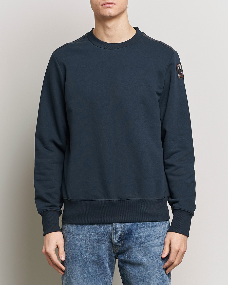 Homme | Pulls Et Tricots | Parajumpers | K2 Super Easy Crew Neck Sweatshirt Blue Navy