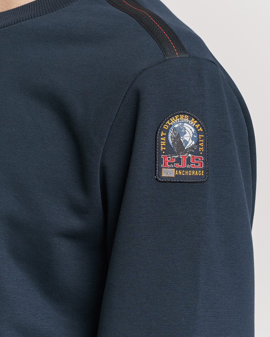 Homme | Pulls Et Tricots | Parajumpers | K2 Super Easy Crew Neck Sweatshirt Blue Navy