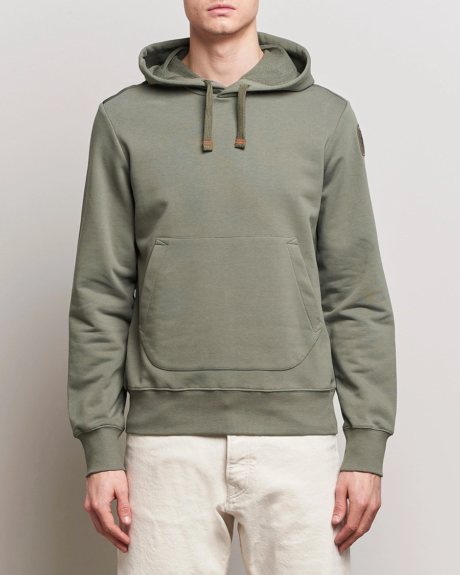 Homme | Sweat-Shirts À Capuche | Parajumpers | Everest Super Easy Hoodie Thyme Green