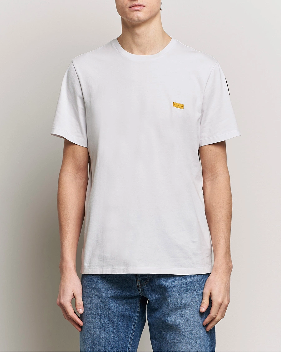 Homme | T-Shirts Blancs | Parajumpers | Iconic Crew Neck T-Shirt Cloud