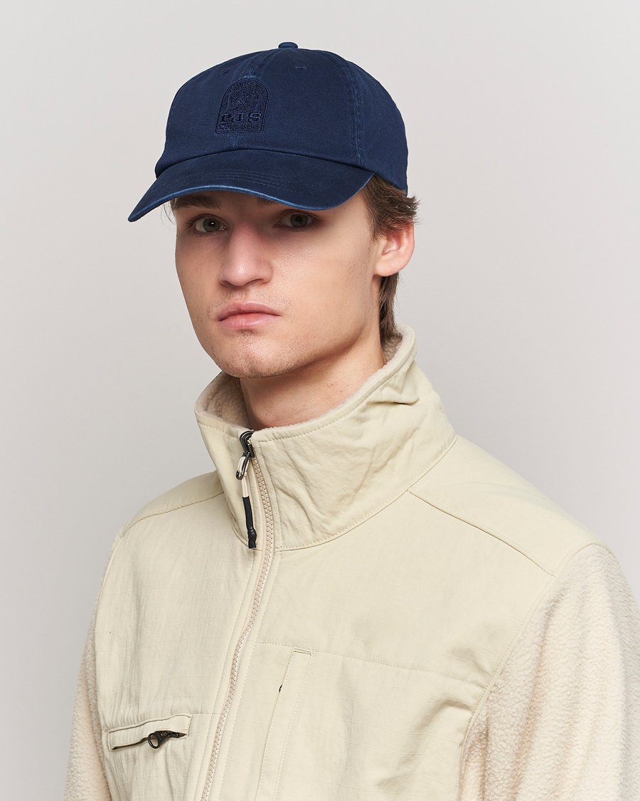 Homme | Parajumpers Ardine Logo Cap Blue Navy | Parajumpers | Ardine Logo Cap Blue Navy
