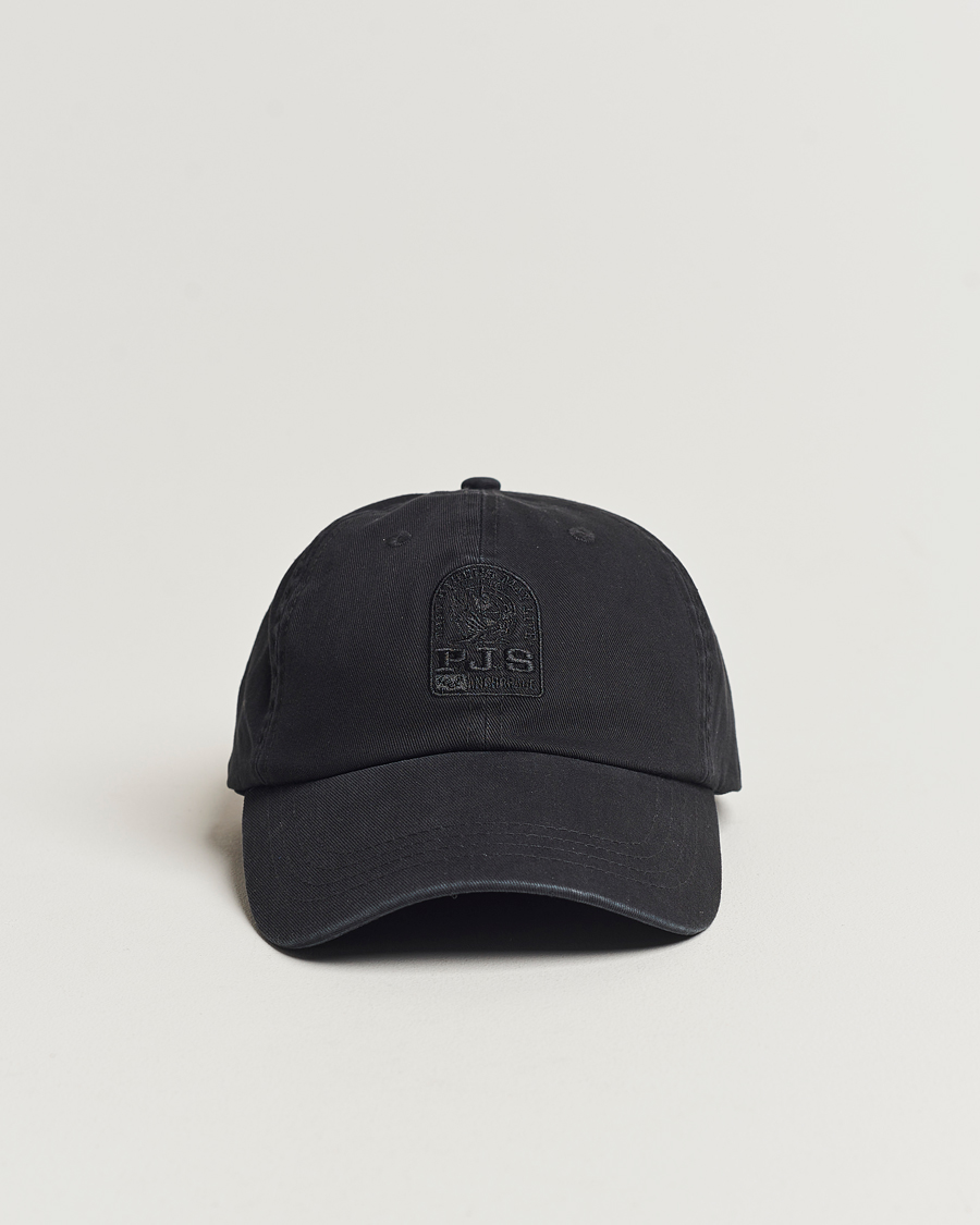 Homme | Parajumpers Ardine Logo Cap Black | Parajumpers | Ardine Logo Cap Black