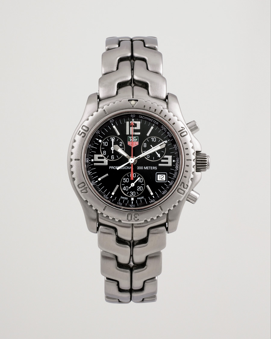 Homme | Tag Heuer Pre-Owned Link Quartz CT1111 Silver | Tag Heuer Pre-Owned | Link Quartz CT1111 Silver