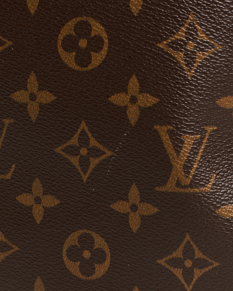 Homme | Louis Vuitton Pre-Owned Davis Tote Bag Monogram Macassar | Louis Vuitton Pre-Owned | Davis Tote Bag Monogram Macassar