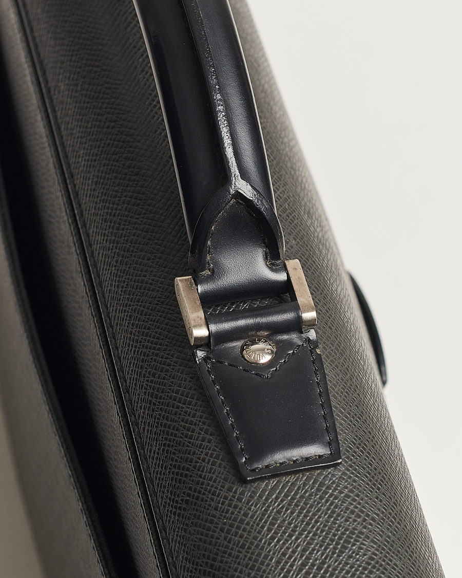 Homme | Louis Vuitton Pre-Owned Robusto Briefcase Black | Louis Vuitton Pre-Owned | Robusto Briefcase Black