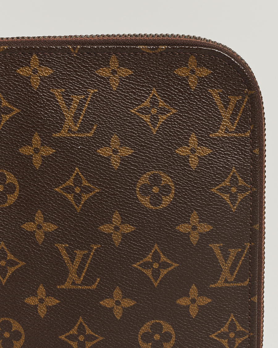 Homme | Louis Vuitton Pre-Owned Posh Documan Document Bag Monogram | Louis Vuitton Pre-Owned | Posh Documan Document Bag Monogram