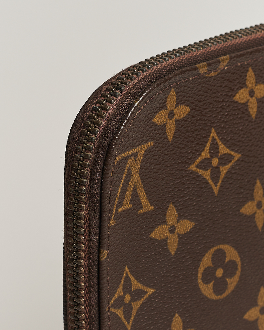 Homme | Louis Vuitton Pre-Owned Posh Documan Document Bag Monogram | Louis Vuitton Pre-Owned | Posh Documan Document Bag Monogram