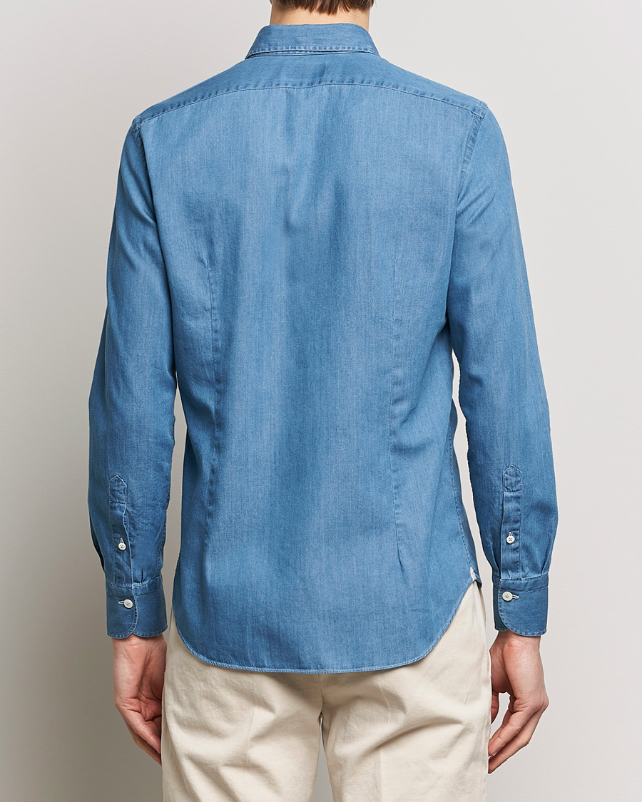 Homme | Chemises | Grigio | Denim Shirt Medium Blue