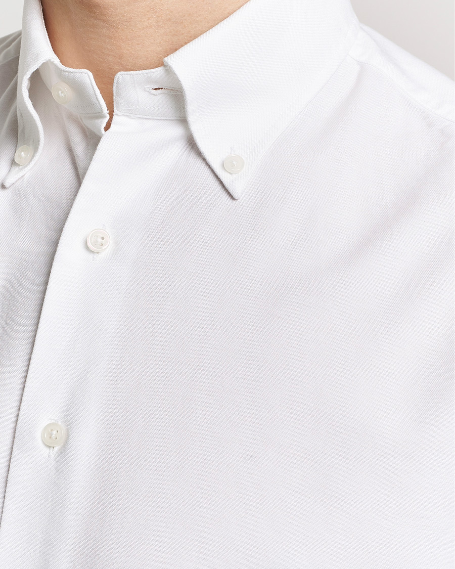 Homme | Chemises | Grigio | Oxford Button Down Shirt White